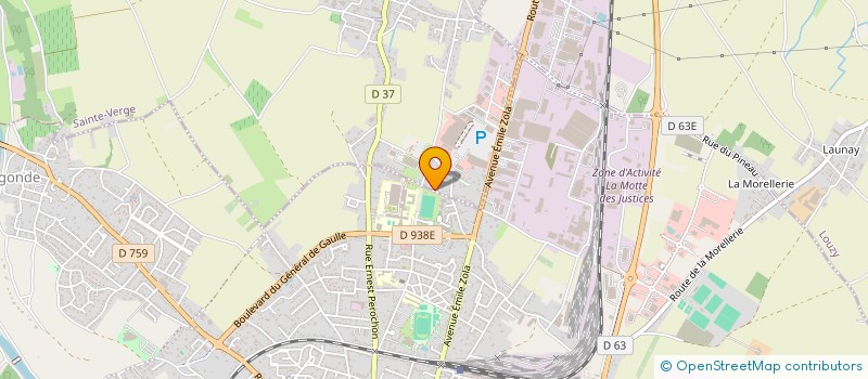 localisation de l'entreprise MADAME CATHERINE CHARRUYER  SAINTE-VERGE