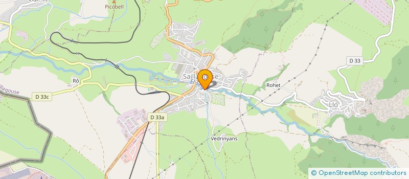 localisation de l'entreprise MADAME CATHERINE CHATELLARD  SAILLAGOUSE