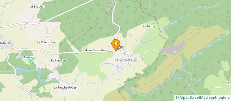 localisation de l'entreprise MADAME CATHERINE CHAUVIN  SAINT-BRIEUC-DE-MAURON