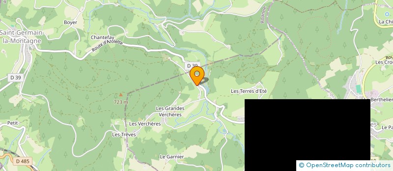 localisation de l'entreprise MADAME CATHERINE CHAUX  AZOLETTE