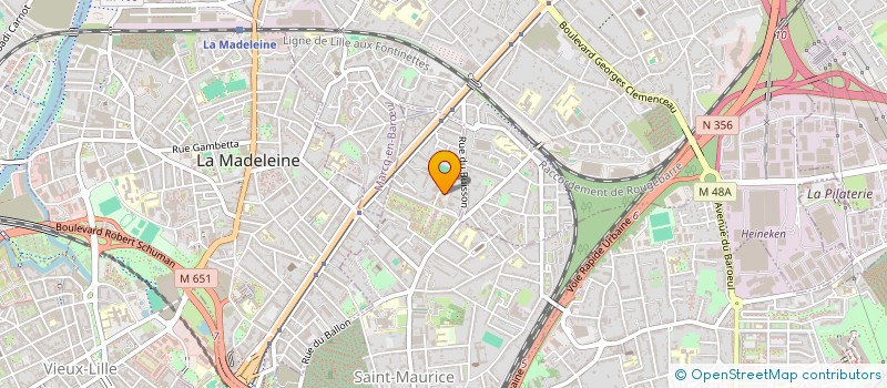 localisation de l'entreprise MADAME CATHERINE CHAVATTE à LILLE
