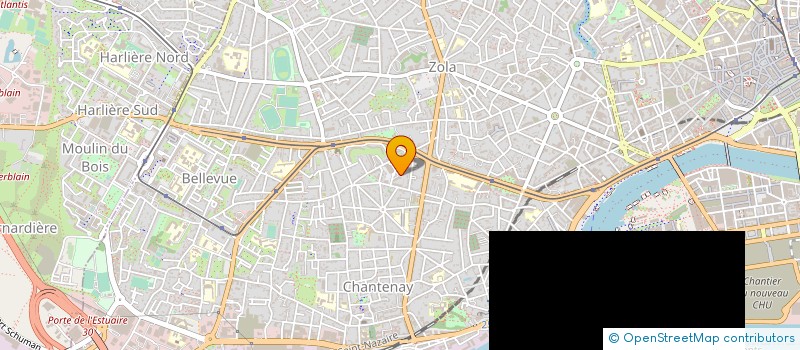 localisation de l'entreprise MADAME CATHERINE CHAZEAU à NANTES