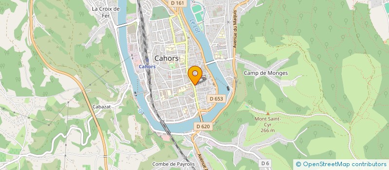 localisation de l'entreprise MADAME CATHERINE CHEBROUX  CAHORS