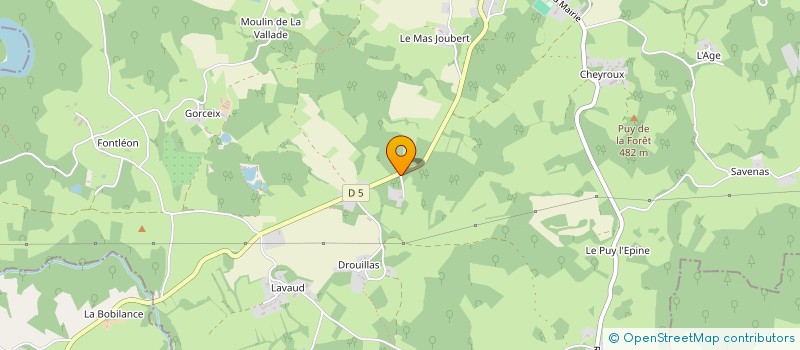 localisation de l'entreprise MADAME CATHERINE CHEESEMAN  SAINT-MARTIN-SAINTE-CATHERINE