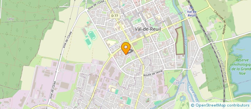 localisation de l'entreprise MADAME CATHERINE CHENG  VAL-DE-REUIL