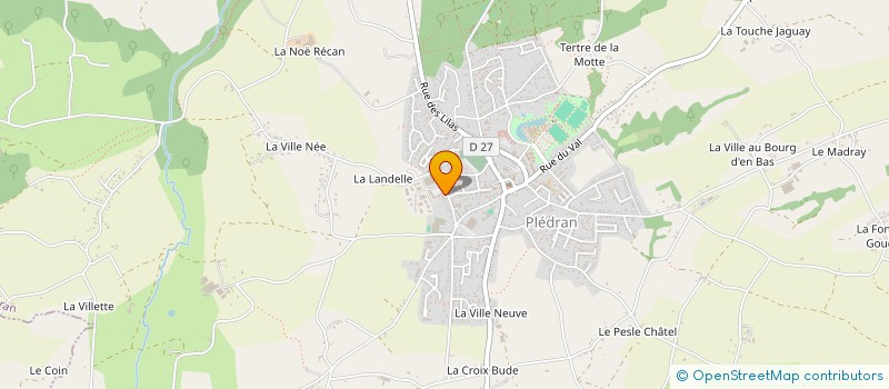 localisation de l'entreprise MADAME CATHERINE CHEREL à PLEDRAN
