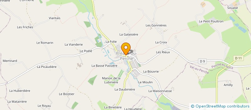 localisation de l'entreprise MADAME CATHERINE CHEVALIER à PERCHE-EN-NOCE