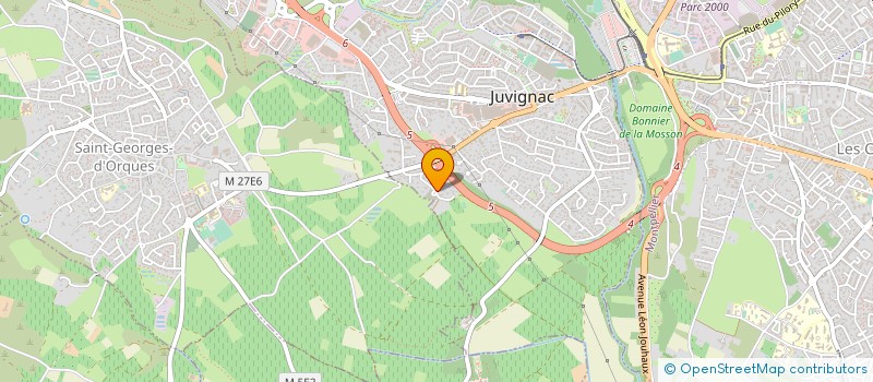 localisation de l'entreprise MADAME CATHERINE CHEVALIER  JUVIGNAC