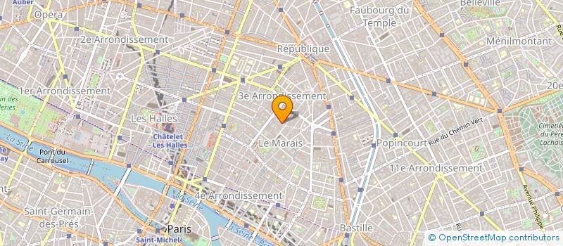 localisation de l'entreprise MADAME CATHERINE CHEVALIER  PARIS