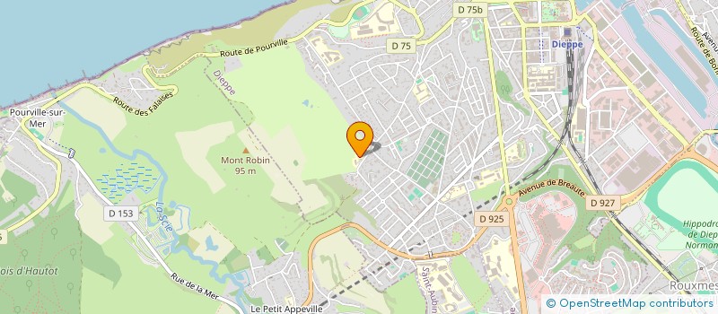 localisation de l'entreprise MADAME CATHERINE CHEVALIER  DIEPPE