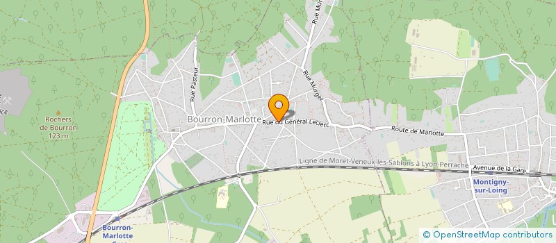 localisation de l'entreprise MADAME CATHERINE CHIAPPINI  BOURRON-MARLOTTE
