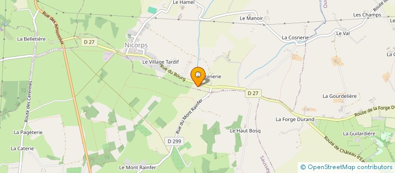 localisation de l'entreprise MADAME CATHERINE CHIRON  NICORPS