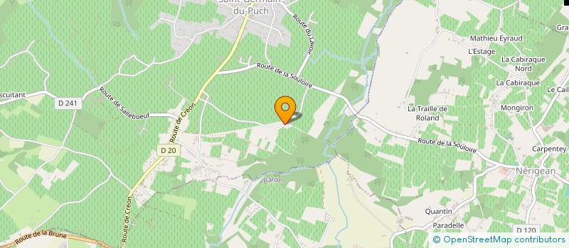 localisation de l'entreprise MADAME CATHERINE CHRESTIA-MOBARAIG à SAINT-GERMAIN-DU-PUCH