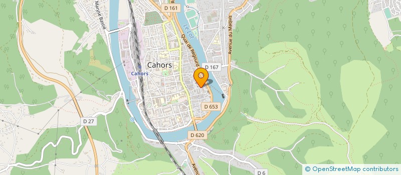 localisation de l'entreprise MADAME CATHERINE CHRETIEN  CAHORS