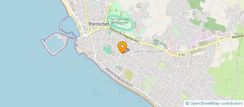 localisation de l'entreprise MADAME CATHERINE CINTRE à PORNICHET