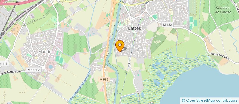 localisation de l'entreprise MADAME CATHERINE CLAIDAT à LATTES