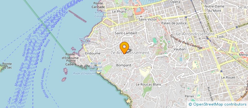 localisation de l'entreprise MADAME CATHERINE CLAUDEL à MARSEILLE