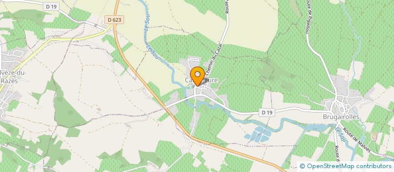 localisation de l'entreprise MADAME CATHERINE CLEARY à BELVEZE-DU-RAZES