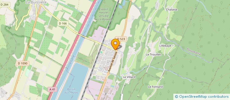 localisation de l'entreprise MADAME CATHERINE CLEMENT  LE CHEYLAS