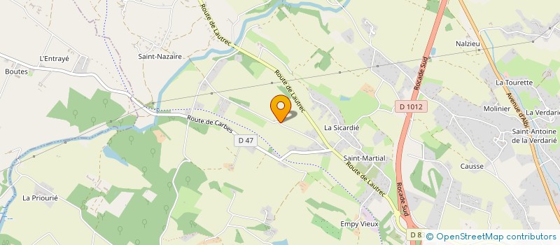 localisation de l'entreprise MADAME CATHERINE CLEMOT  CASTRES