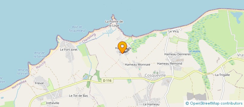 localisation de l'entreprise MADAME CATHERINE CLOT  VICQ-SUR-MER