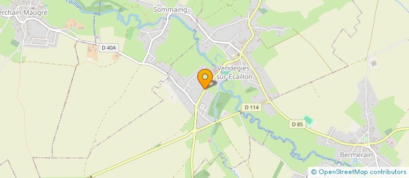 localisation de l'entreprise MADAME CATHERINE COGEZ  VENDEGIES-SUR-ECAILLON