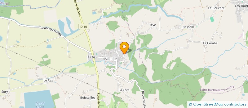 localisation de l'entreprise MADAME CATHERINE COLETTE AUGE  VALEILLE