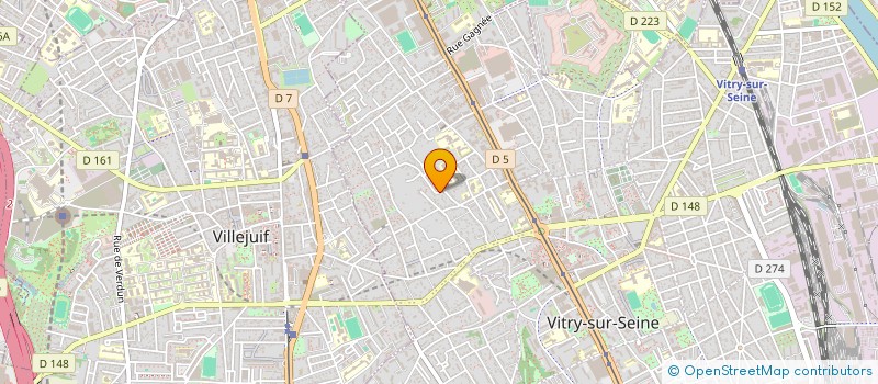 localisation de l'entreprise MADAME CATHERINE COLIN à VITRY-SUR-SEINE