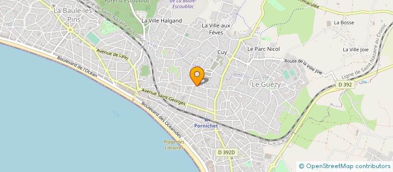 localisation de l'entreprise MADAME CATHERINE COLIN à LA BAULE-ESCOUBLAC