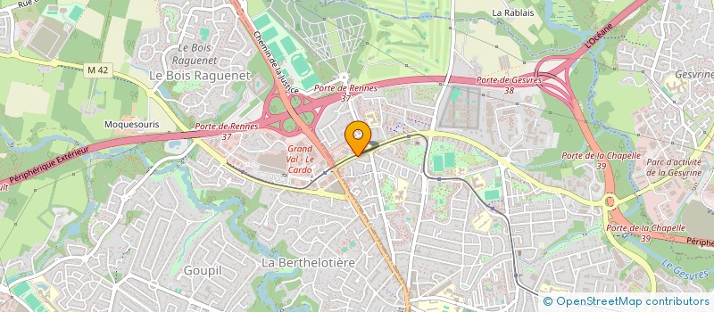 localisation de l'entreprise MADAME CATHERINE COLLET à NANTES