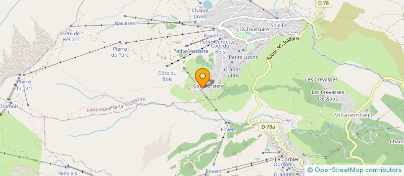 localisation de l'entreprise MADAME CATHERINE COLLOMB  AIX-LES-BAINS