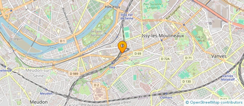 localisation de l'entreprise MADAME CATHERINE COLONGES à ISSY-LES-MOULINEAUX
