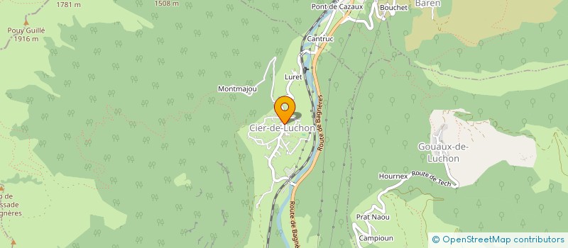 localisation de l'entreprise MADAME CATHERINE COMBARNOUS  BILLIERE