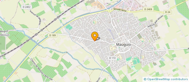 localisation de l'entreprise MADAME CATHERINE COMBET  MAUGUIO