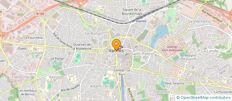 localisation de l'entreprise MADAME CATHERINE COMTE à VANNES