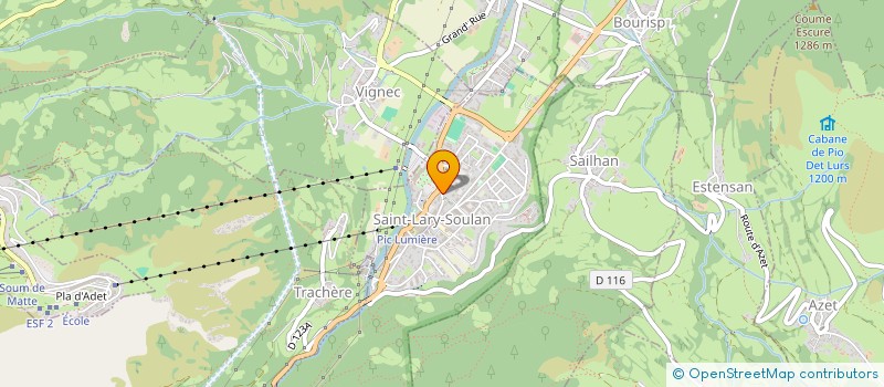 localisation de l'entreprise MADAME CATHERINE CONDESSE  SAINT-LARY-SOULAN