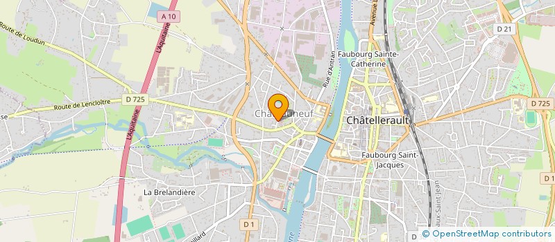 localisation de l'entreprise MADAME CATHERINE CONTRERAS  CHATELLERAULT