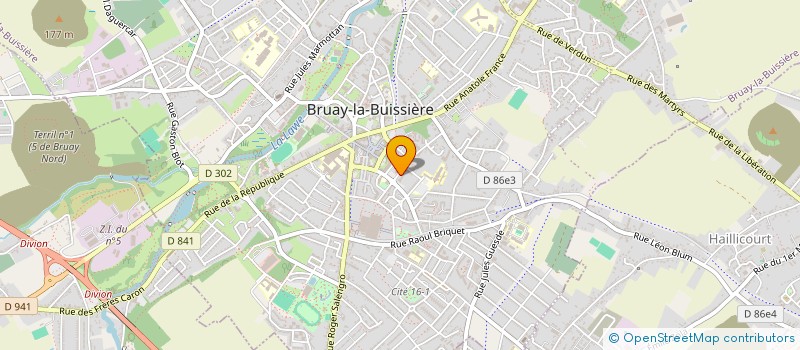 localisation de l'entreprise MADAME CATHERINE COPIN  BRUAY-LA-BUISSIERE