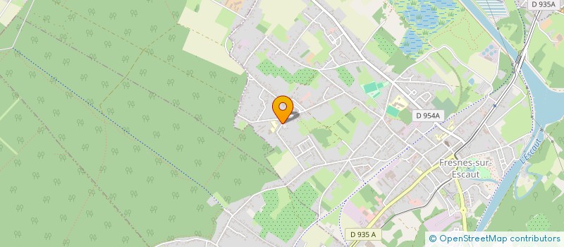 localisation de l'entreprise MADAME CATHERINE COPPIN  FRESNES SUR ESCAUT