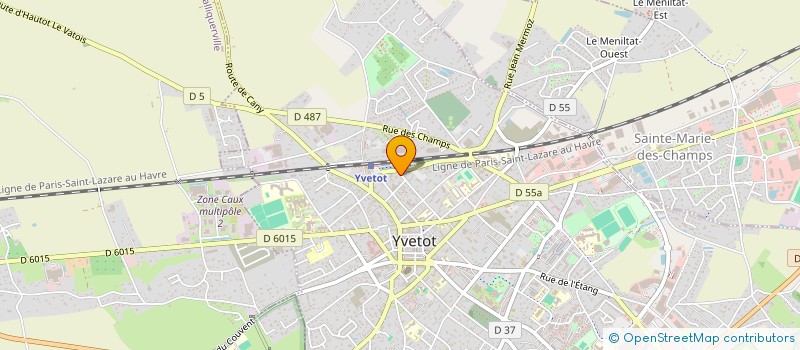 localisation de l'entreprise MADAME CATHERINE CORBINEAU  YVETOT