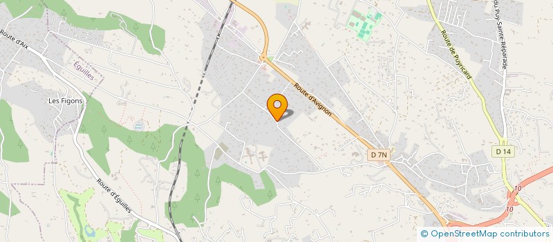 localisation de l'entreprise MADAME CATHERINE CORDIER  AIX-EN-PROVENCE