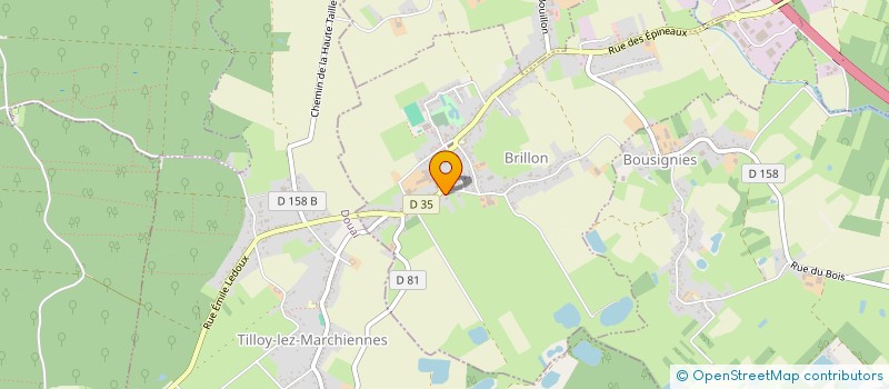 localisation de l'entreprise MADAME CATHERINE CORDONNIER  BRILLON