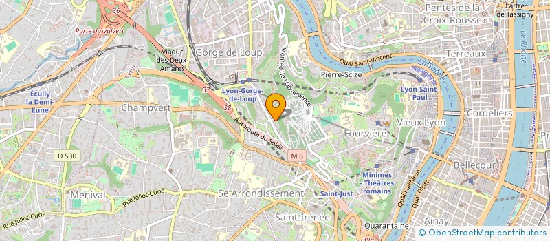 localisation de l'entreprise MADAME CATHERINE CORDOVERO  LYON