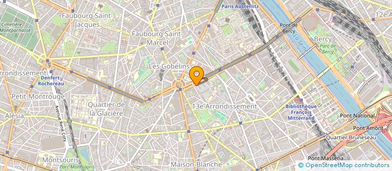 localisation de l'entreprise MADAME CATHERINE CORINNE SEGURA  PARIS