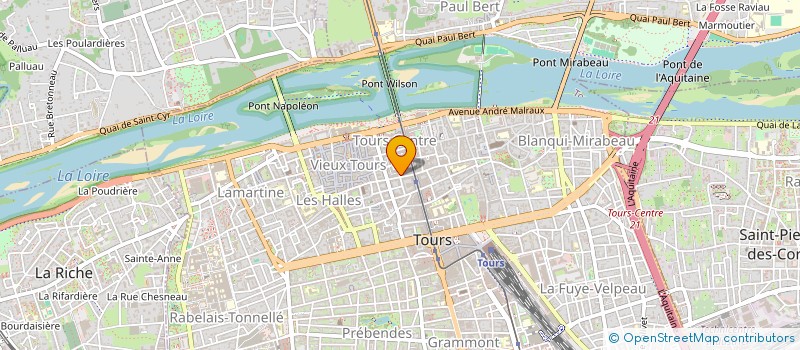 localisation de l'entreprise MADAME CATHERINE CORNIERE  TOURS