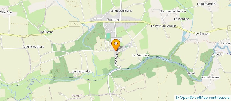 localisation de l'entreprise MADAME CATHERINE CORNIERE  PORCARO