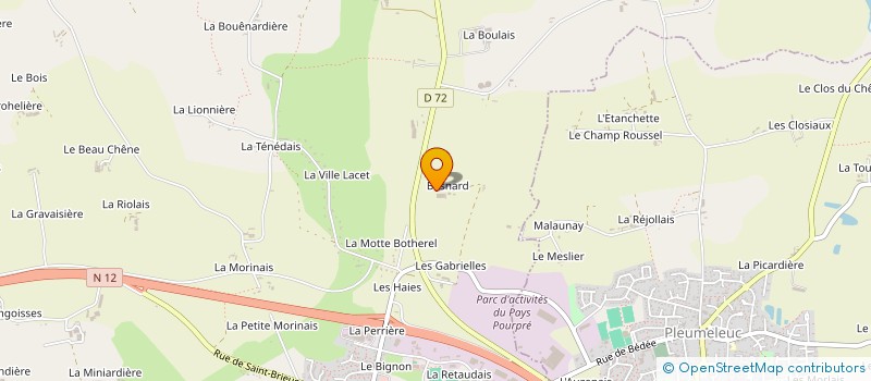 localisation de l'entreprise MADAME CATHERINE CORVAISIER à BEDEE
