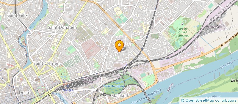 localisation de l'entreprise MADAME CATHERINE COSQUER  NANTES