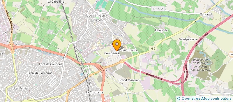 localisation de l'entreprise MADAME CATHERINE COSTA à BEZIERS