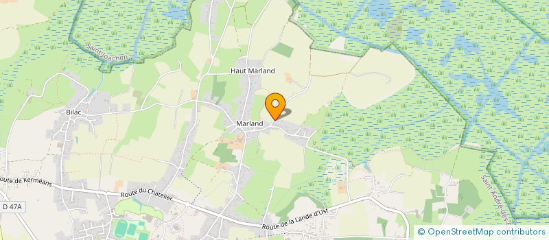 localisation de l'entreprise MADAME CATHERINE COTE à SAINT-ANDRE-DES-EAUX